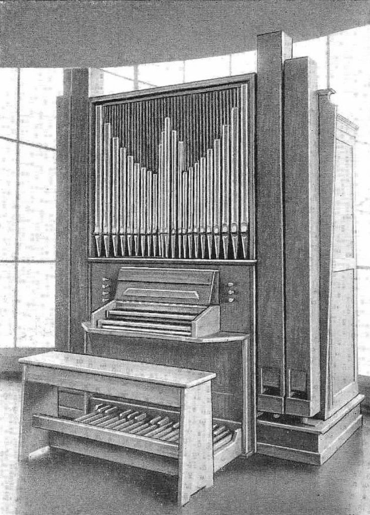 Photo: Walcker Orgelbau. Date: 1956. Photo: Walcker Orgelbau. Date: 1956.